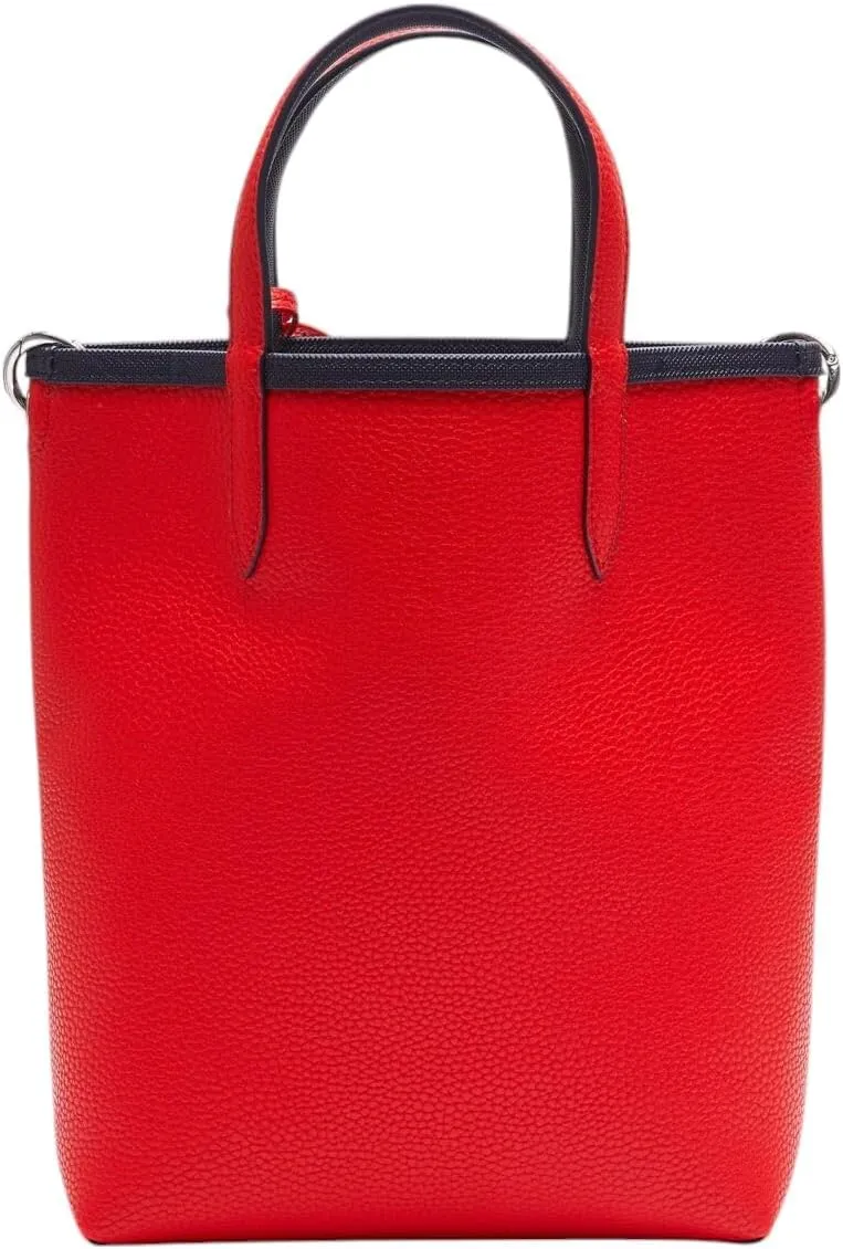 Lacoste Anna Reversible Coated Canvas Tote Bag and Detachable Pouch