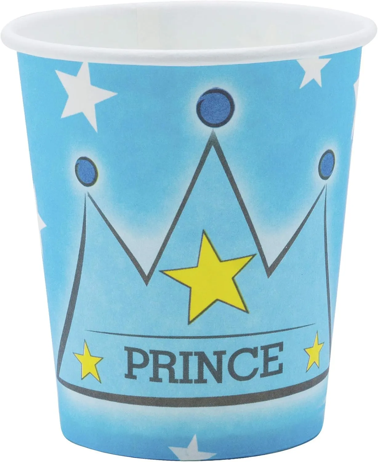 Little Prince Theme Party Pack - Disposable Paper Plates, Cups, Napkins, Forks, Spoons, Gift Bags and Party Blowers - Serves 10