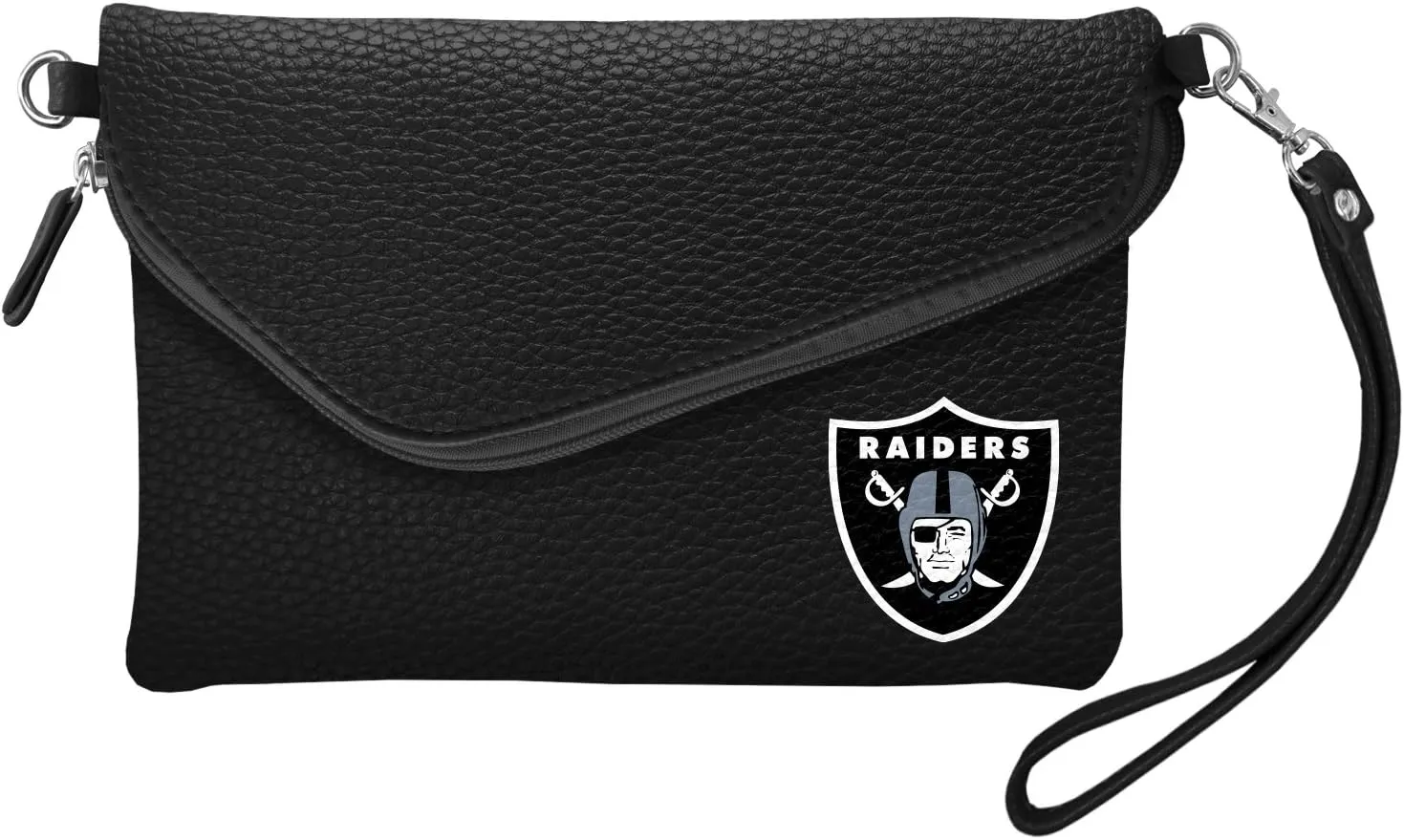 Littlearth NFL Pebble Fold Over Crossbody Purse