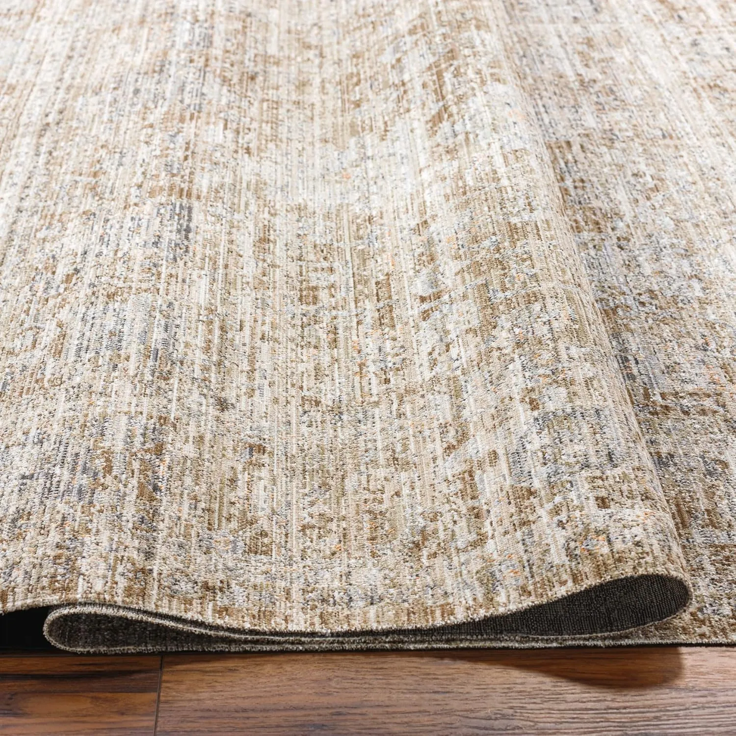 Livabliss x Becki Owens Margaret Washable Outdoor Runner Area Rug, 2'7" x 7'3", Taupe/Brown