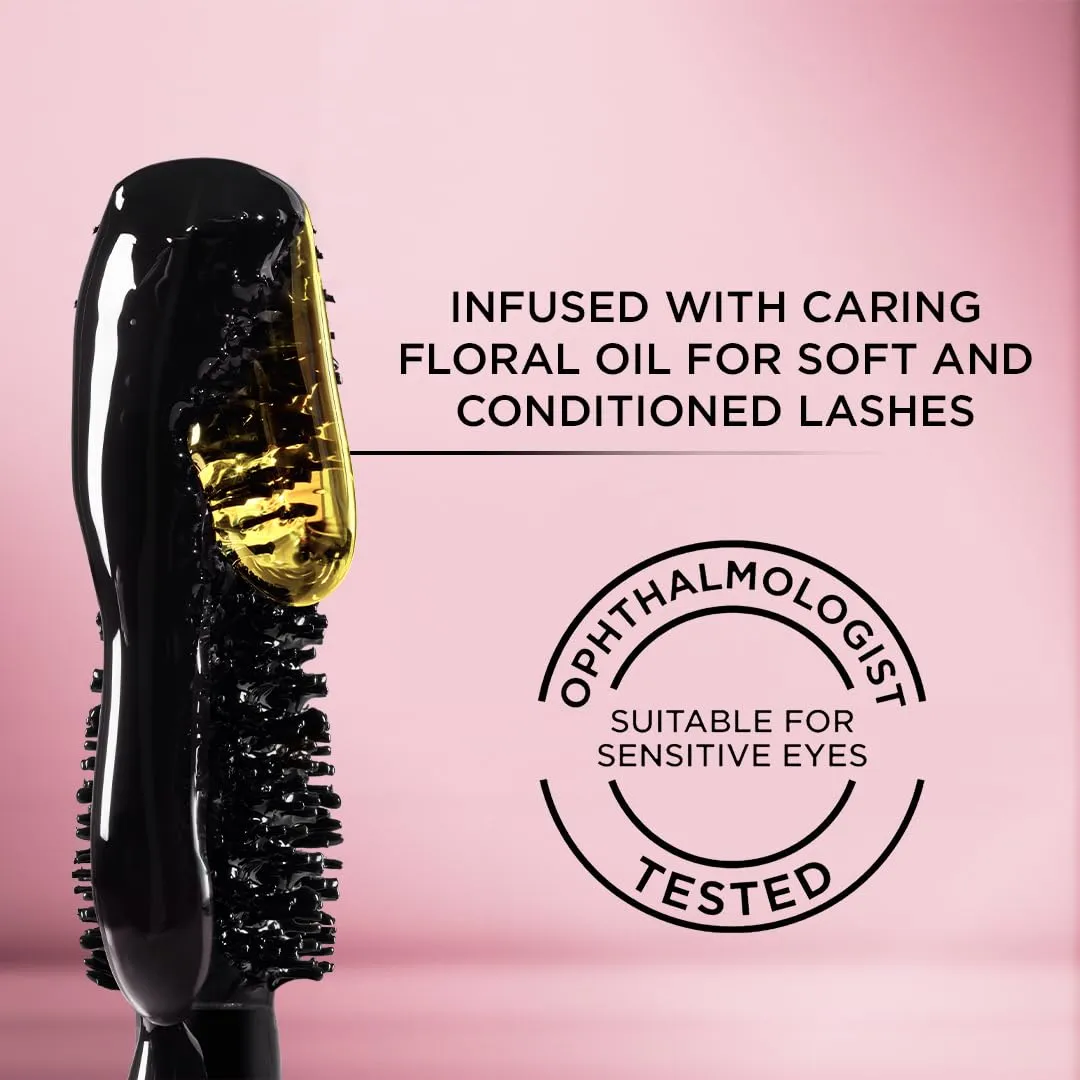 L'Oreal Paris Makeup Voluminous Lash Paradise Mascara, Voluptuous Volume, Intense Length, Feathery Soft Full Lashes, No Flaking, No Smudging, No Clumping, Black Brown, 2 Count, Packaging May Vary