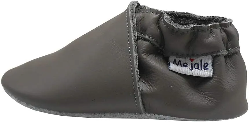 Mejale Baby Leather Shoes Infant Toddler Soft Sole Moccasins Shoes Boys Girls Pre-Walkers