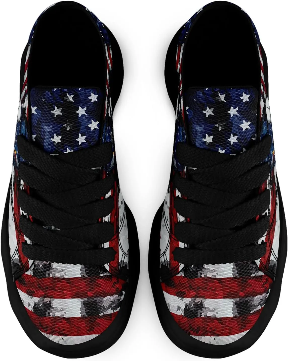 Men's Gothic Skull Fashion Sneakers Casual Skateboarding Canvas Shoes for Women Streetwear Trendy Comfort Walking Shoes