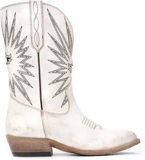 Mezcalero|Cowboy Boots for Women with traditional western stitching in the shaft - Mezcal