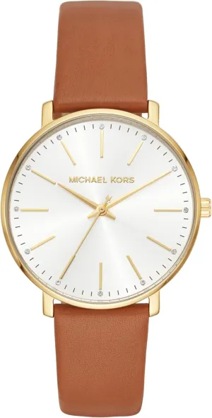 Michael Kors Pyper Three-Hand Silver-Tone Stainless Steel Mesh Women's Watch (Model: MK2740)