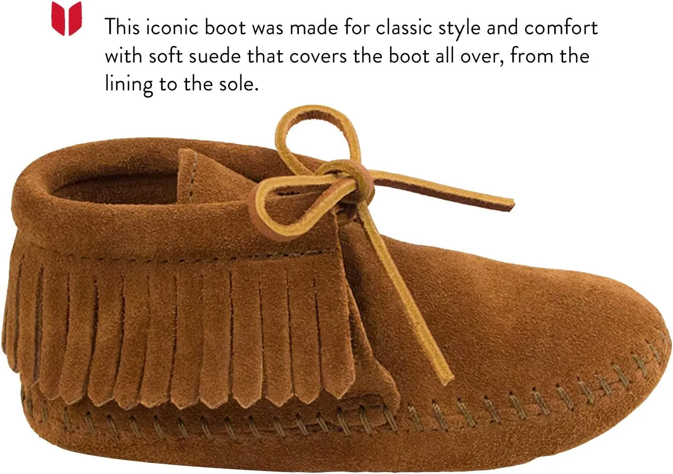 Minnetonka Classic Fringe Boot (Toddler/Little Kid/Big Kid)