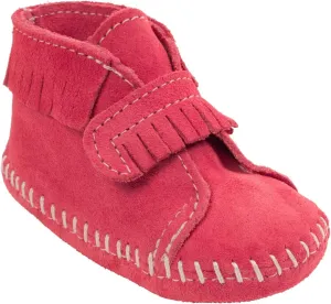 Minnetonka Front Strap Bootie (Infant/Toddler)