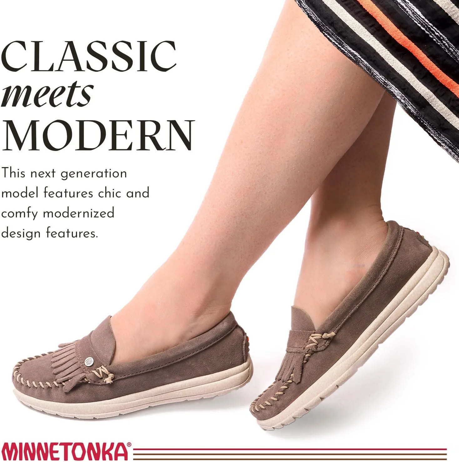 Minnetonka Women's Kylee Kilty Moccasin
