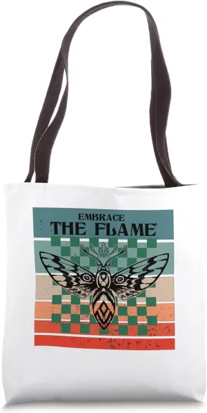 Moth wings transformation allure nature insects Moths Tote Bag