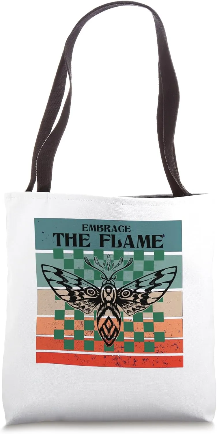 Moth wings transformation allure nature insects Moths Tote Bag