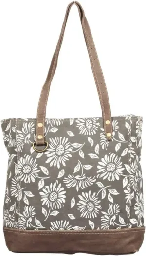 Myra Bag Great Nautical Upcycled Canvas Tote Bag S-1284