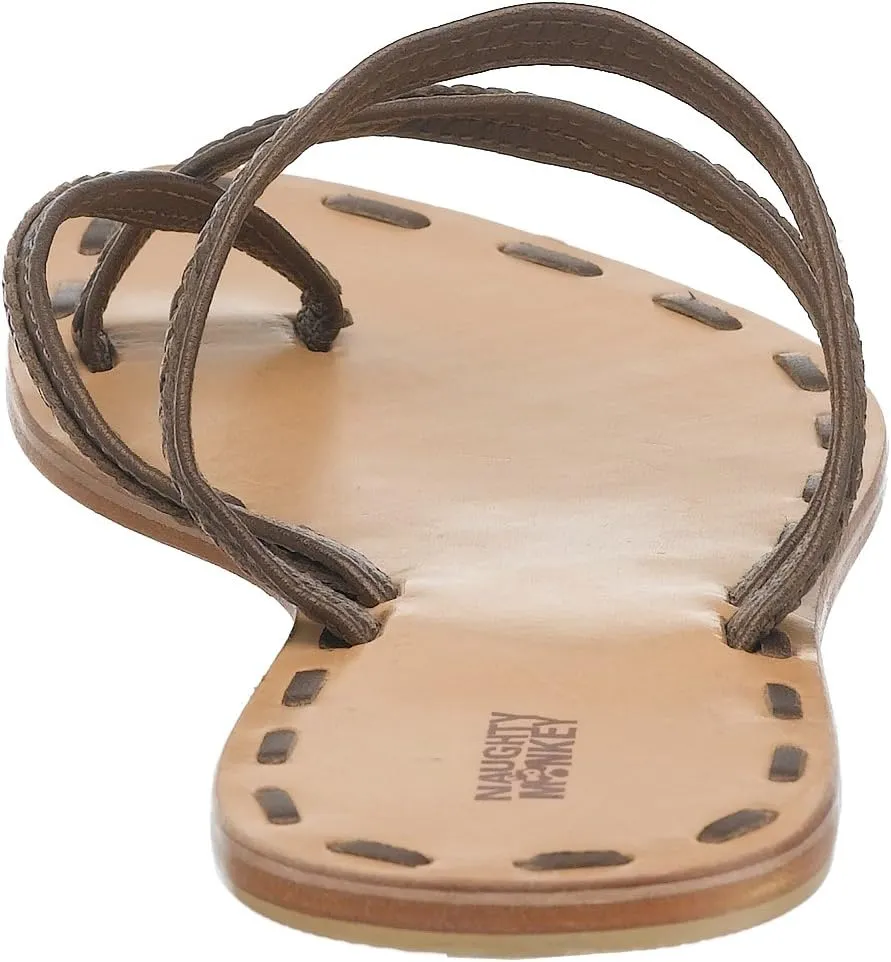 Naughty Monkey Women's Cordelia Metallic Toe Thong