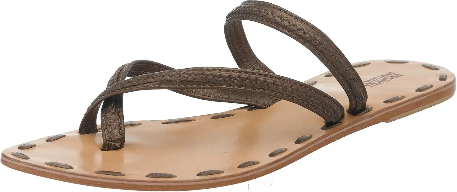 Naughty Monkey Women's Cordelia Metallic Toe Thong