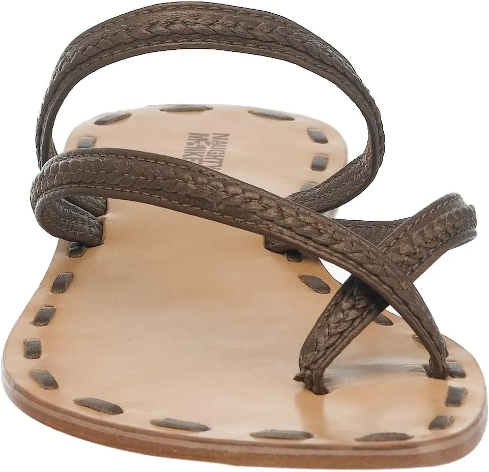 Naughty Monkey Women's Cordelia Metallic Toe Thong