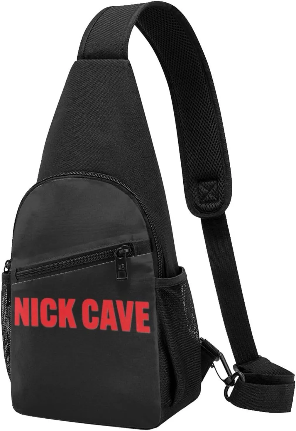 Nick Music Cave Crossbody Bag for Women Men Travel Small Shoulder Bags Waterproof Sling Backpack Hiking Chest Pack