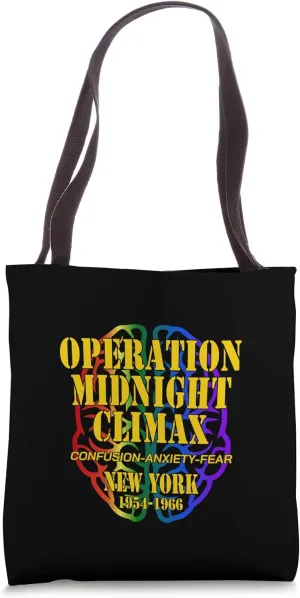 Operation Midnight Climax New York 1954-1966 Tote Bag