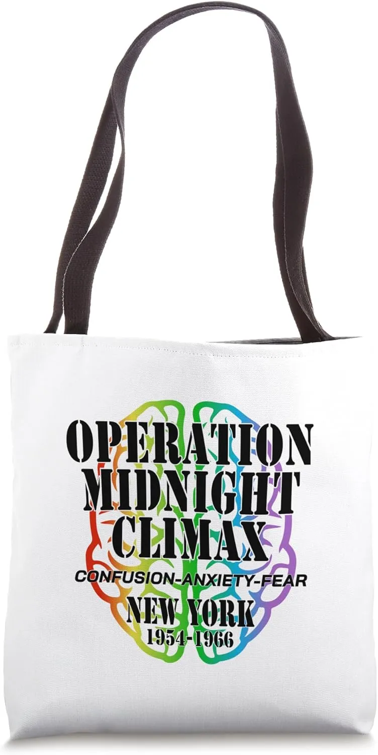 Operation Midnight Climax New York 1954-1966 Tote Bag
