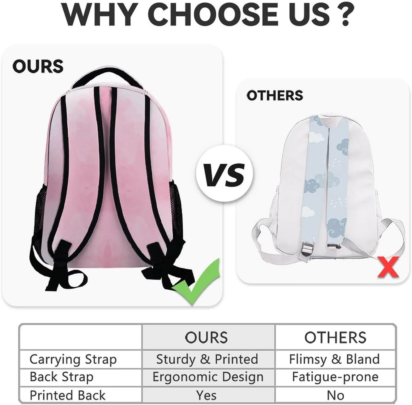Personalized Backpack for Girls Boys, 17 Inch Highland Cow Backpacks for Kindergarten Preschool, Pink Cute Durable Bookbag for Kids