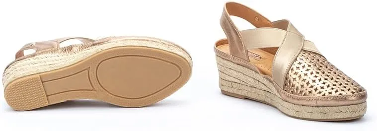 PIKOLINOS Wedge Sandals Leather Benidorm for Woman