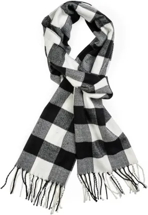 Plum Feathers Super Soft Luxurious Cashmere Feel unisex for Men and Women Winter Scarf