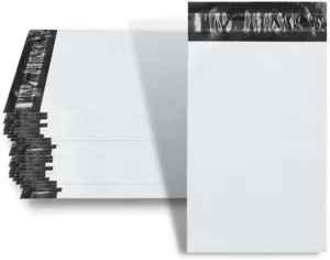 Poly Mailer Shipping Bags, 12x15.5 Inch, Full Pallet, Soft Envelope Mailers, White [39,000 Pack]