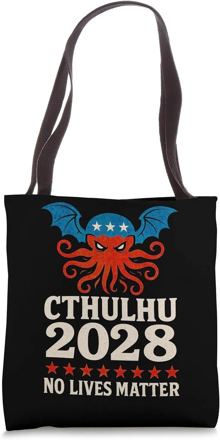 President Cthulhu 2028 American Political Satire Tote Bag
