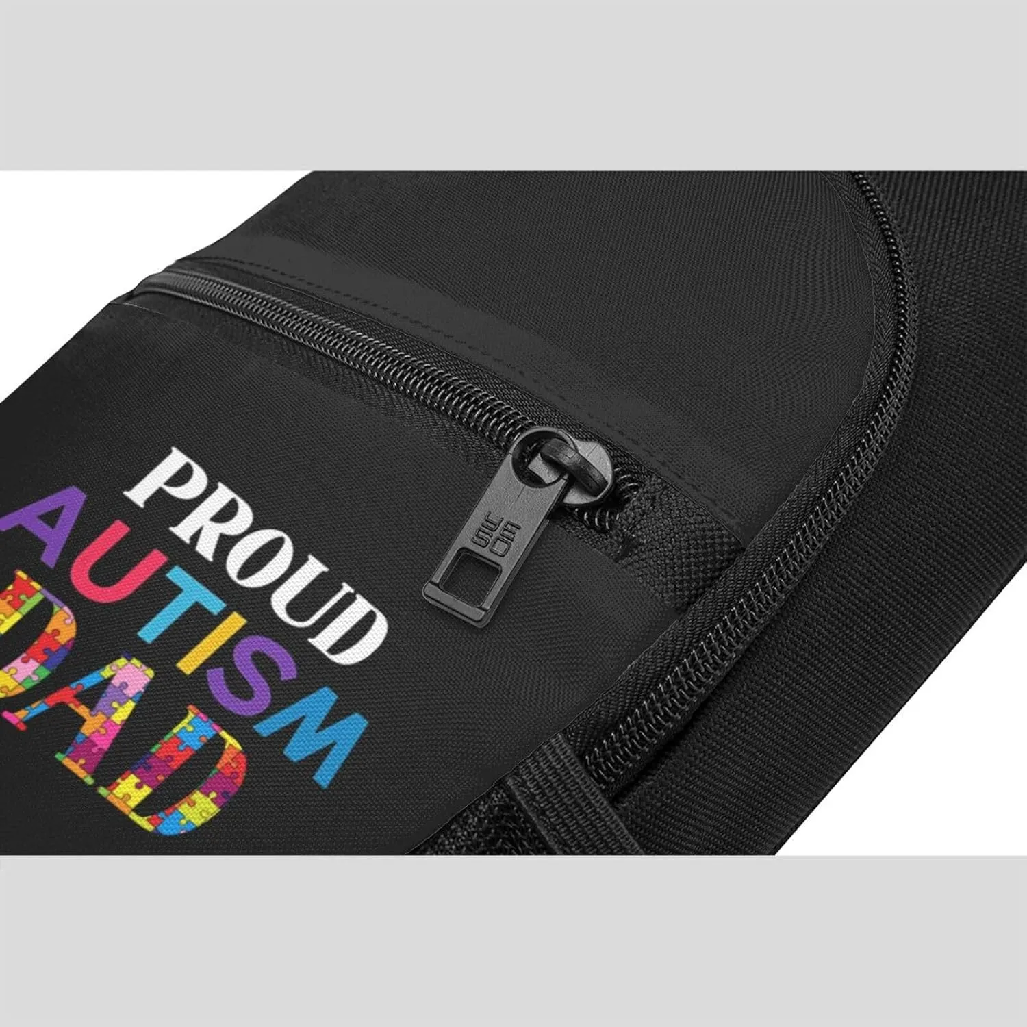 Prouds Autism Dad Chest Pack Leisure Shoulder Crossbody Chest Bag