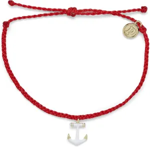 Pura Vida Gold or Silver Anchors Away Bracelet - Waterproof, Adjustable Band