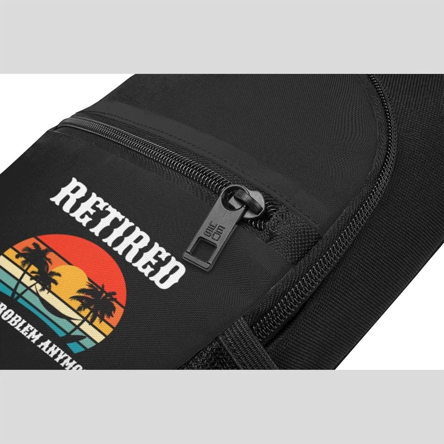 Retired 2023 Not My Problem Anymore Chest Pack Leisure Shoulder Crossbody Chest Bag
