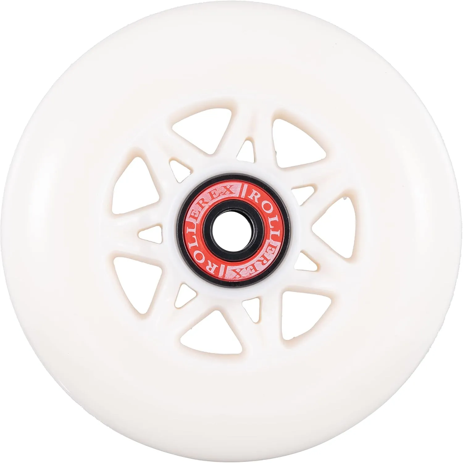 Rollerex Lollipop Boardwalk Inline Skate Wheels (8-Pack with Bearings, Spacers and Washers) (Various Size Options Available)