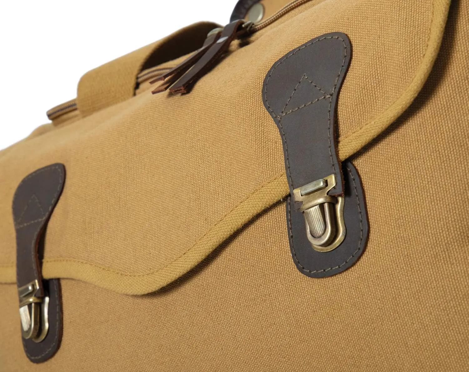 Rothco Leather and Canvas Weekend Travel Bag