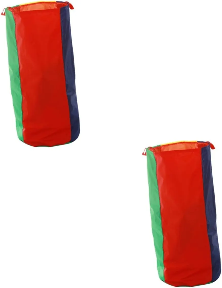 Sack Race Bags Adults,Outdoor Games,2pcs 's Jumping Bag Rainbow Potato Sacks Party Carnival Games Sack Race Bags for Adults for Women