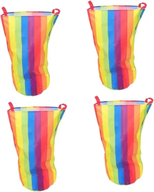 Sack Race Bags Adults,Outdoor Games,4pcs Kangaroo Jumping Bag Party Supplies Backyard Games Jumping Sack Outdoor Games