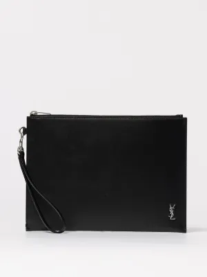 Saint Laurent Briefcase Men Black