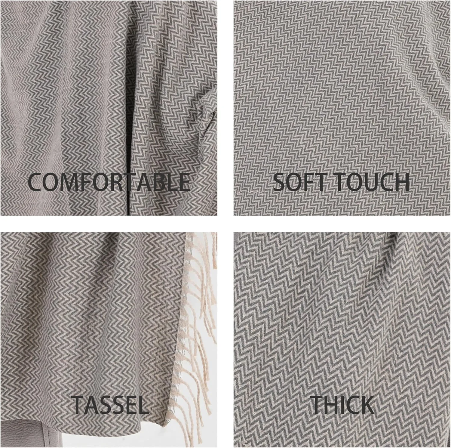 Scarfs for Women Pashmina Shawl Wraps Fashion Soft and Warm Blanket Scarves Cozy 2025