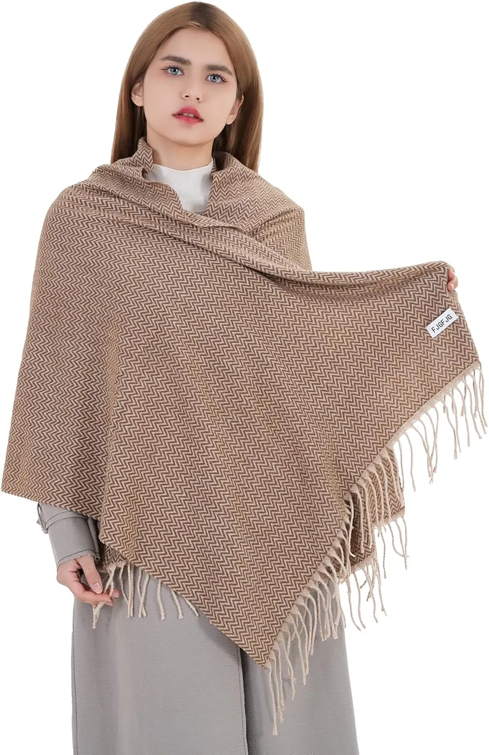 Scarfs for Women Pashmina Shawl Wraps Fashion Soft and Warm Blanket Scarves Cozy 2025