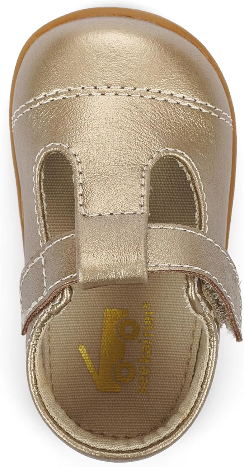 See Kai Run Baby-Girl's Bianca Mini (Infant/Toddler) First Walker Shoe
