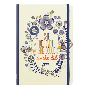 She Believed Journal Notebook - Lined