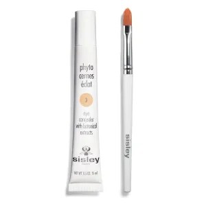 Sisley Paris Phyto-Cernes Eclat, No. 3-15 mL - Eye Concealer - Tinted Anti-Dark Circles Product - Instantly Masks Dark Circles & Targets Puffiness - Natural, Long-Wear Finish - Includes Brush