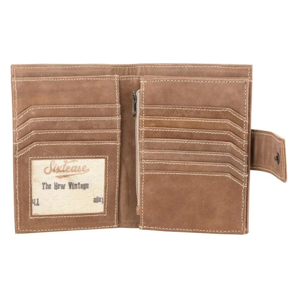 Sixtease Bags - Espresso Wallet