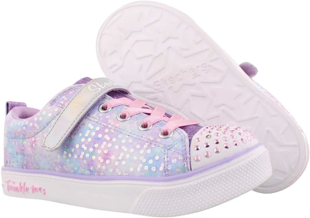 Skechers Girl's Twinkle Toes TWI-Lites 2.0-Unicorn Wings Sneaker