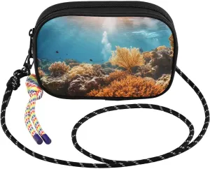 Small Crossbody Bags Underwater Reef Coral for Women Cell Phone Purses Women's Shoulder Handbag Wallet Purse