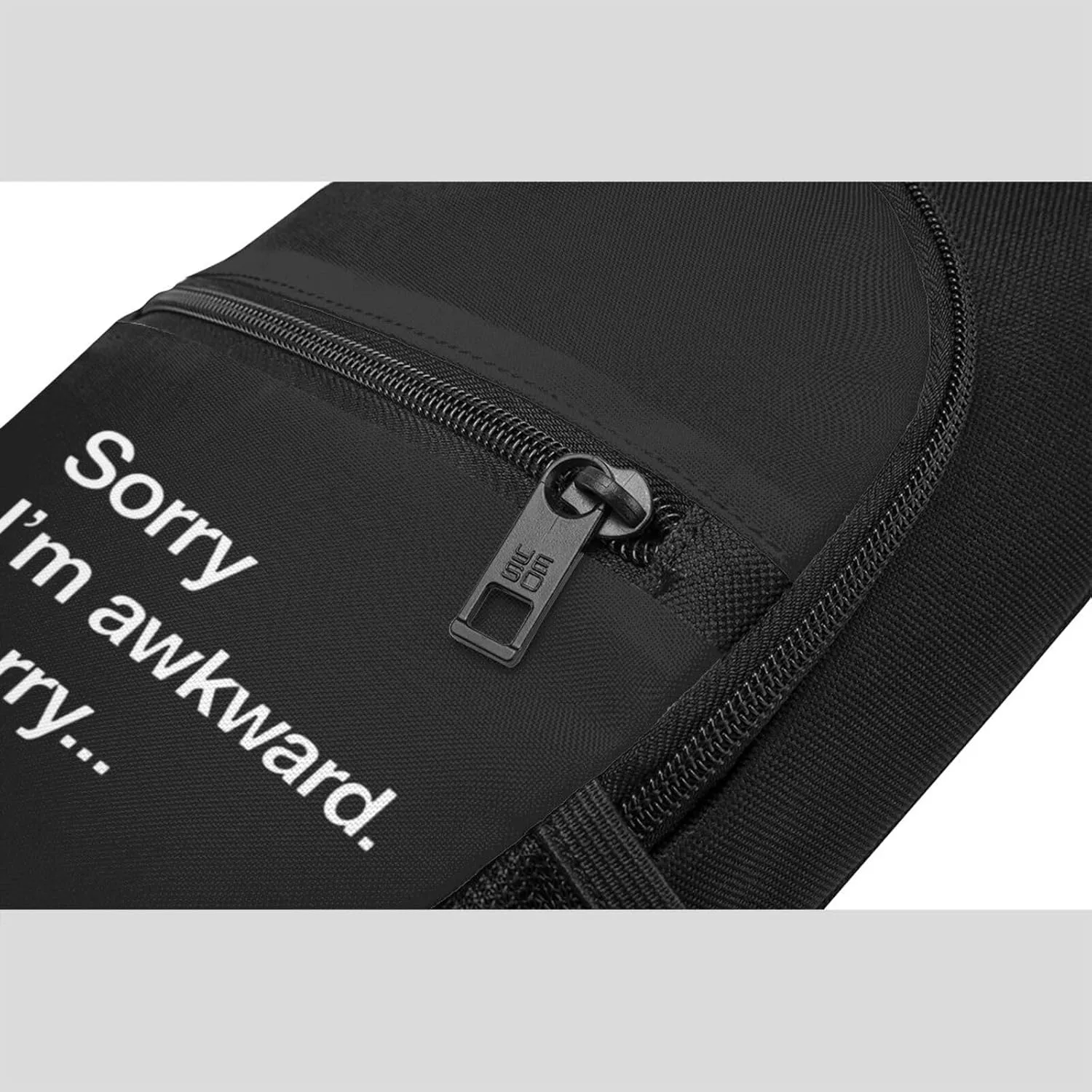 Sorry I'm Awkward Sorry Chest Pack Leisure Shoulder Crossbody Chest Bag