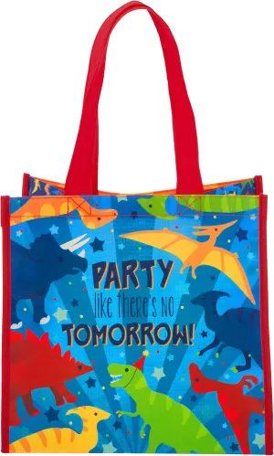 Stephen Joseph, Medium Recycled , Gift Bag with Handles, Kids , Reusable, Birthday Party, Shopping Bag