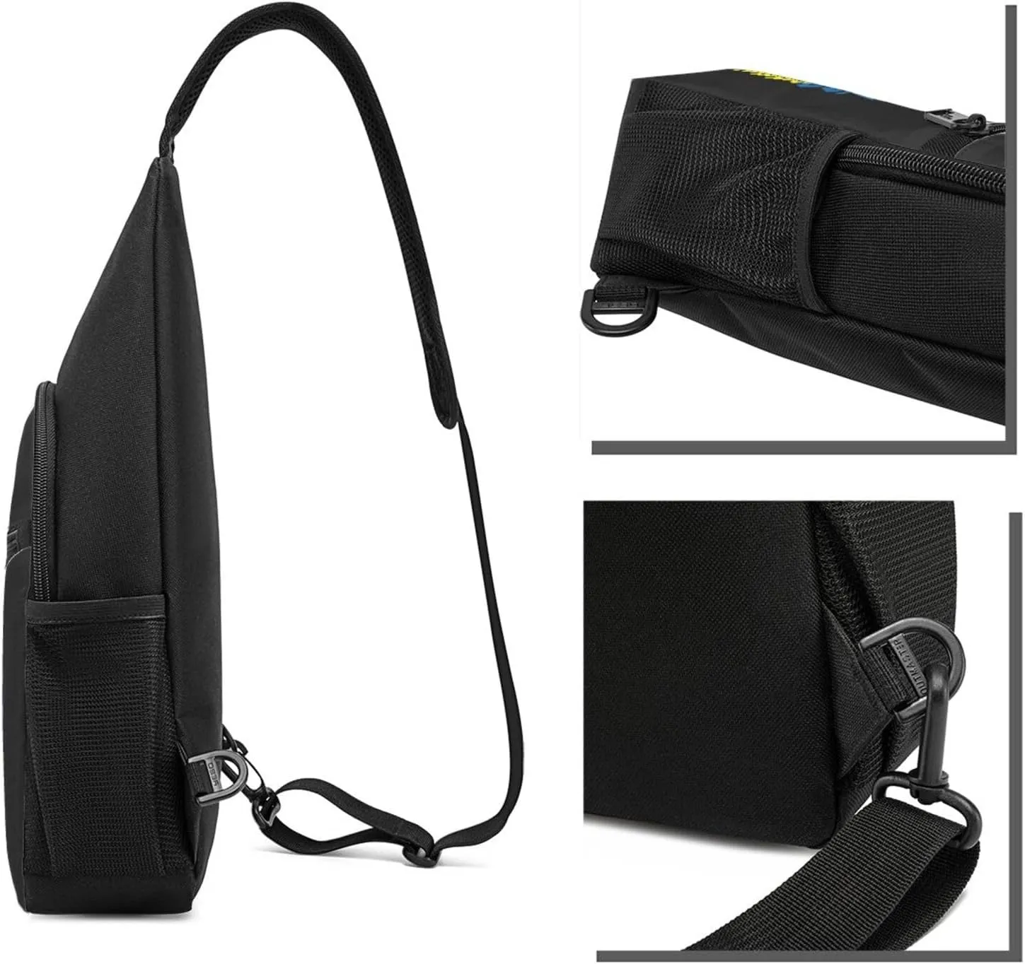 Sunflower I Stand with Ukraine Chest Pack Leisure Shoulder Crossbody Chest Bag