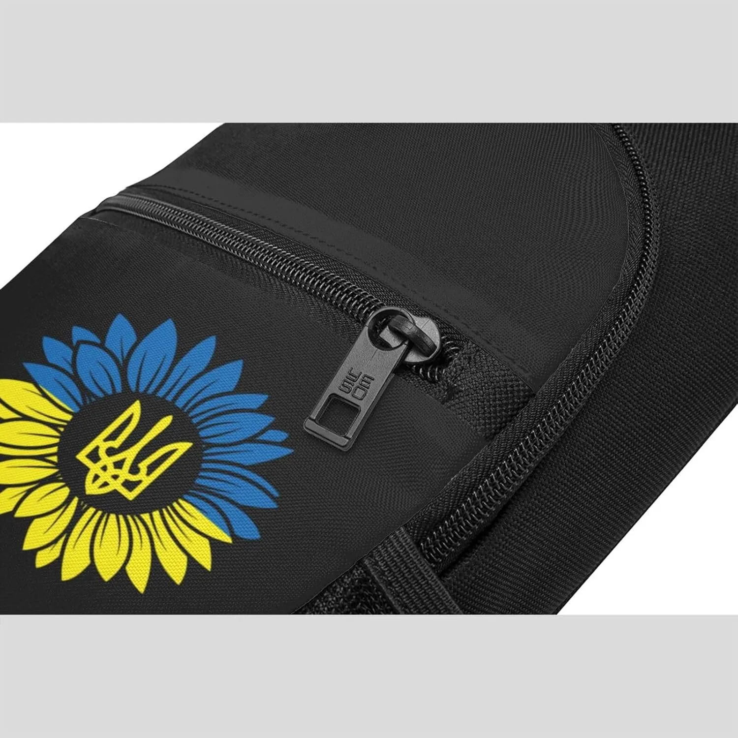 Sunflower I Stand with Ukraine Chest Pack Leisure Shoulder Crossbody Chest Bag