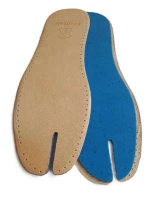 Tabi Leather Insoles for Split-Toe Boots, Traditional Japanese Shoes, Jika Tabi Boots, Tabi Pumps (43(EU))