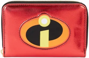 The Incredibles 20th Anniversary Metallic Cosplay Zip Around Wallet