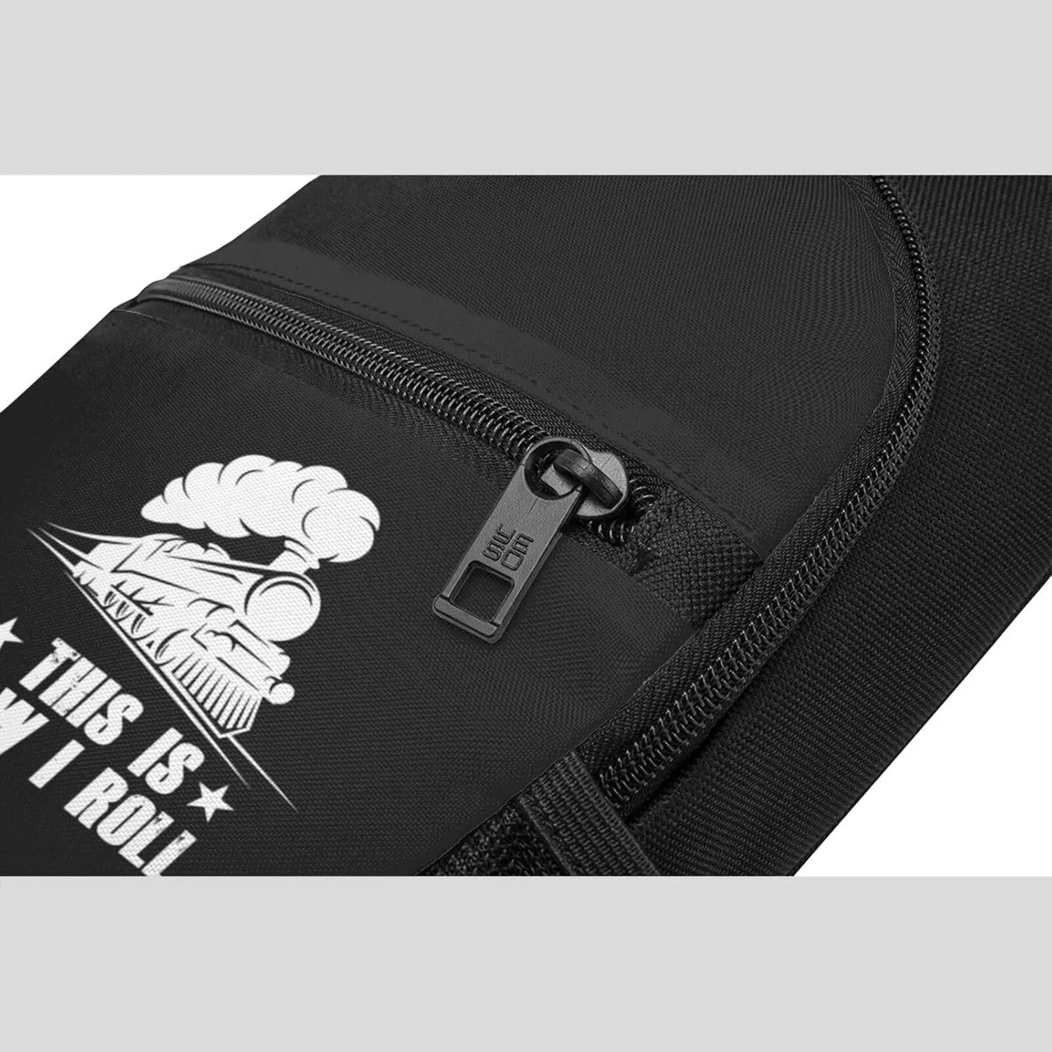 This is How I Roll Train Chest Pack Leisure Shoulder Crossbody Chest Bag