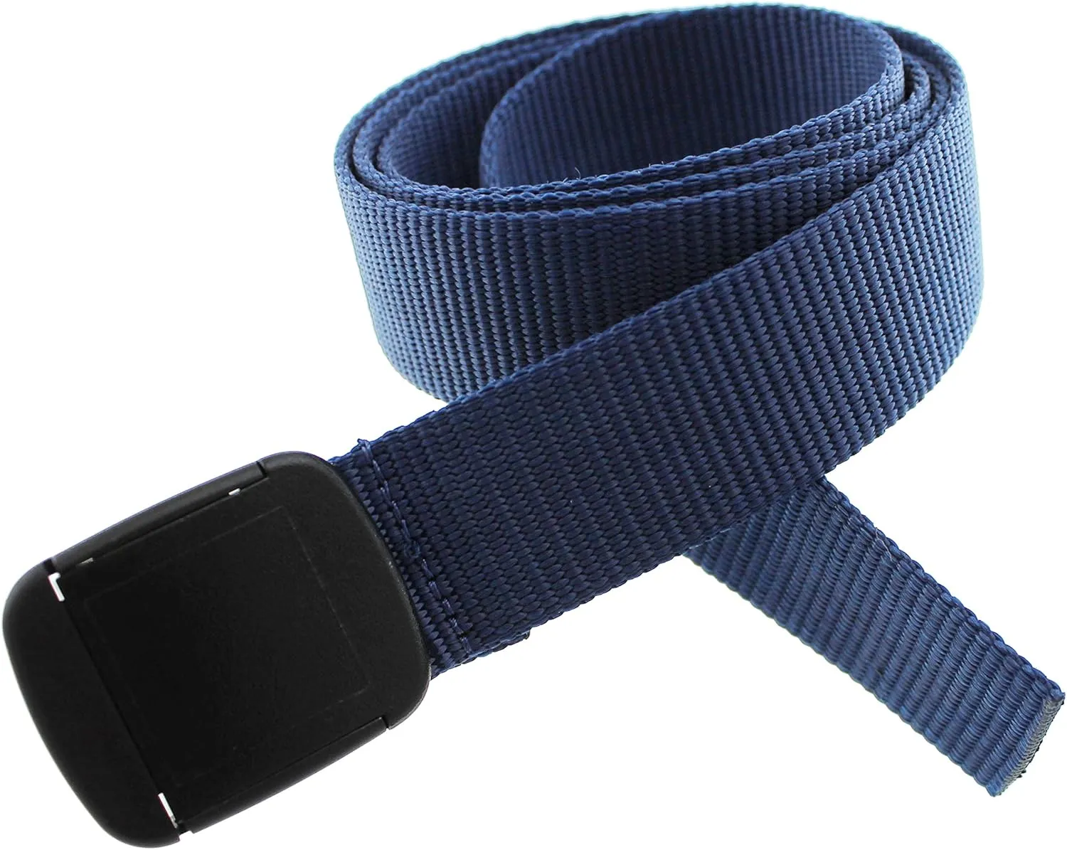Thomas Bates Nylon Outdoor Hiker Belt Easy Trim Webbing for Perfect Fit Up to Size 42in Heavy Duty Plastic Adjustable Buckle